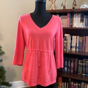 Adorable Coral Sweater